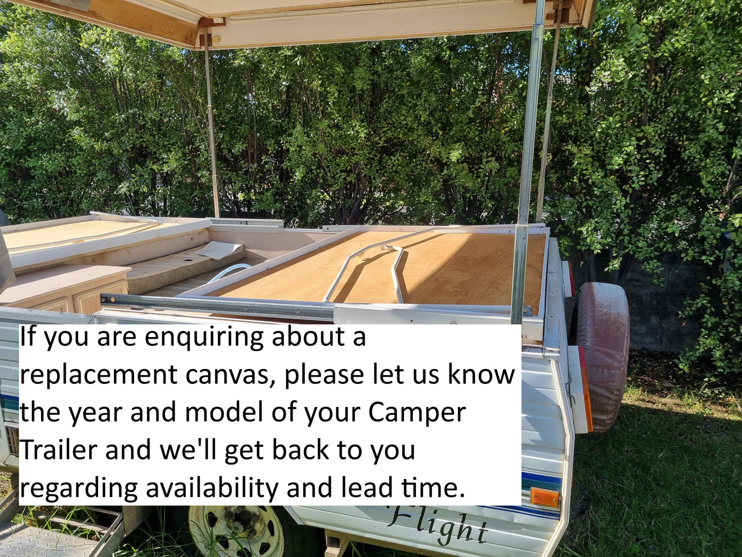 Jayco Camper Trailer Replacement Canvas